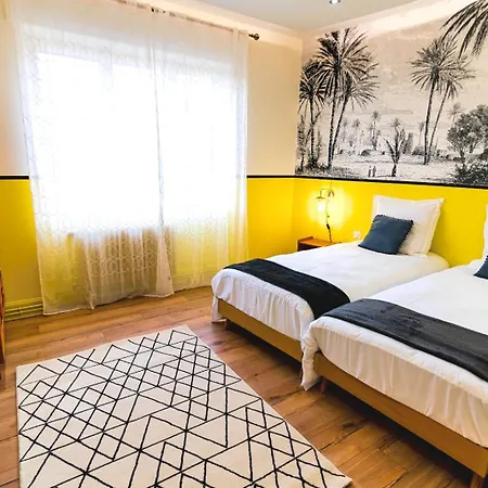 Bel Ami 01 - Turquoise&or - Moderne Chic - Centre - Accès Jardin - Clim - Wifi - Parking - Localisation Idéale Appartement Schiltigheim